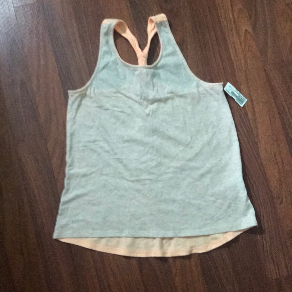Orange tank top